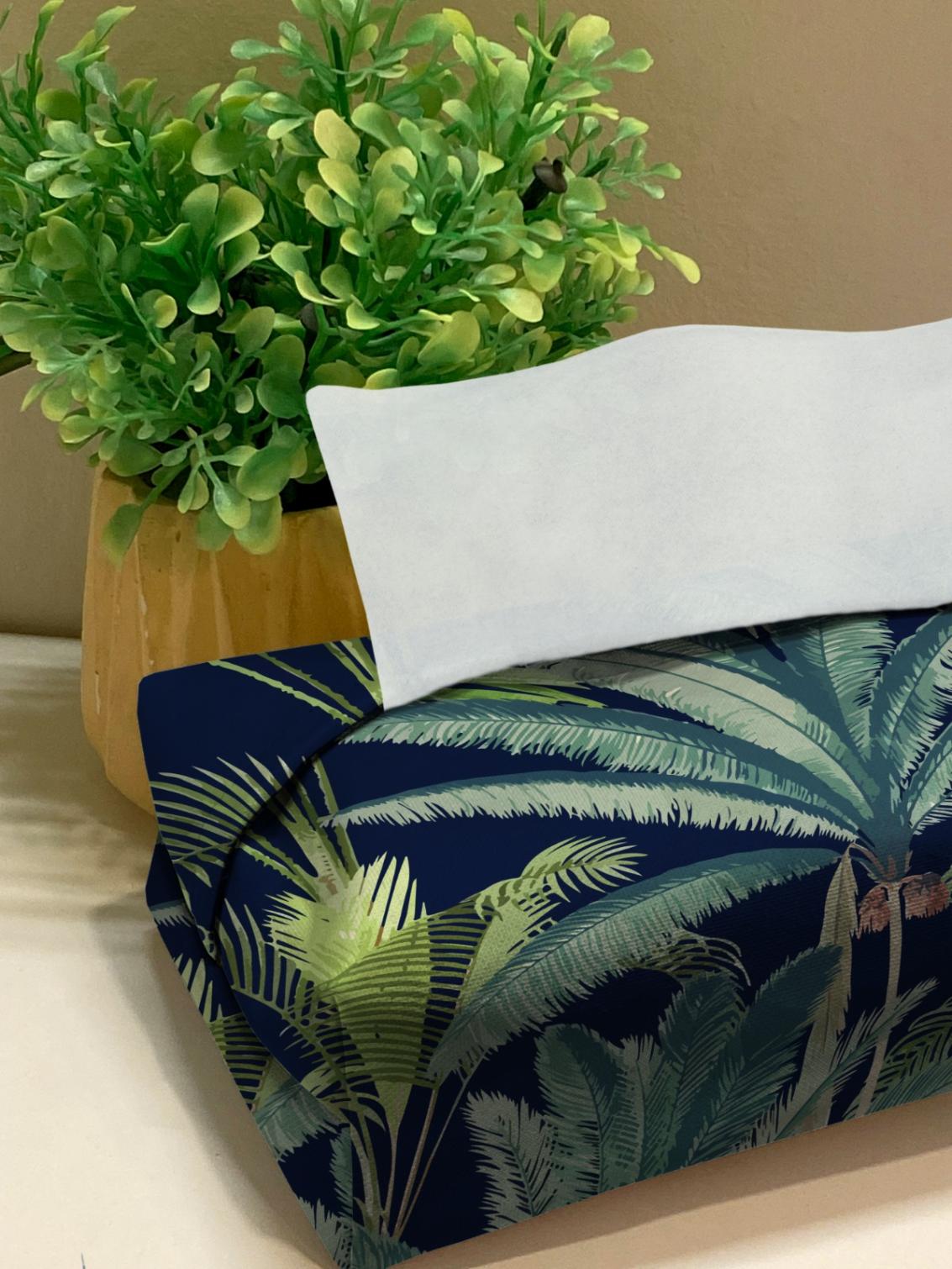 Night Pine Road Tissue Box Trendy Home