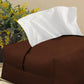 Leather - Burnt Cinnamon Tissue Box Trendy Home