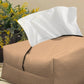 Leather - Peach Tissue Box Trendy Home