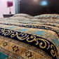 Full Work: Blue Eclairs Bed Cover Trendy Home