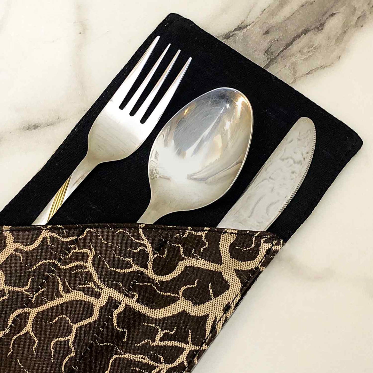 Shanghai - Khaki Cutlery Pouch Trendy Home