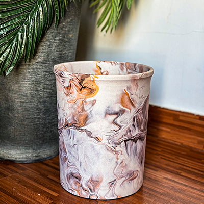 Gray Quartz Marble-Stone Dustbin Clearance Sale 2024