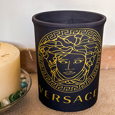 Black Versace Dustbin Clearance Sale 2024