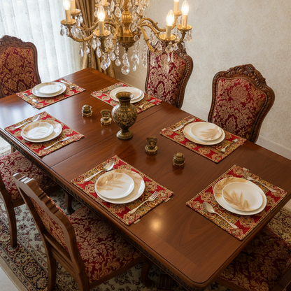 Hand Sequin - Rust Table Mat trendy home