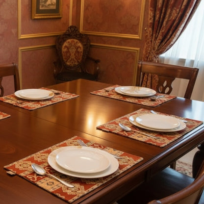 Hand Sequin - Scarlet Table Mat trendy home