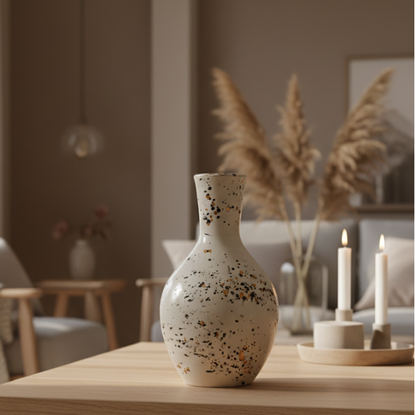 Manor Flask - Ivory Studio Vase Trendy Home