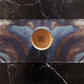 London Blue Topaz Marble-Stone Runner Trendy Home