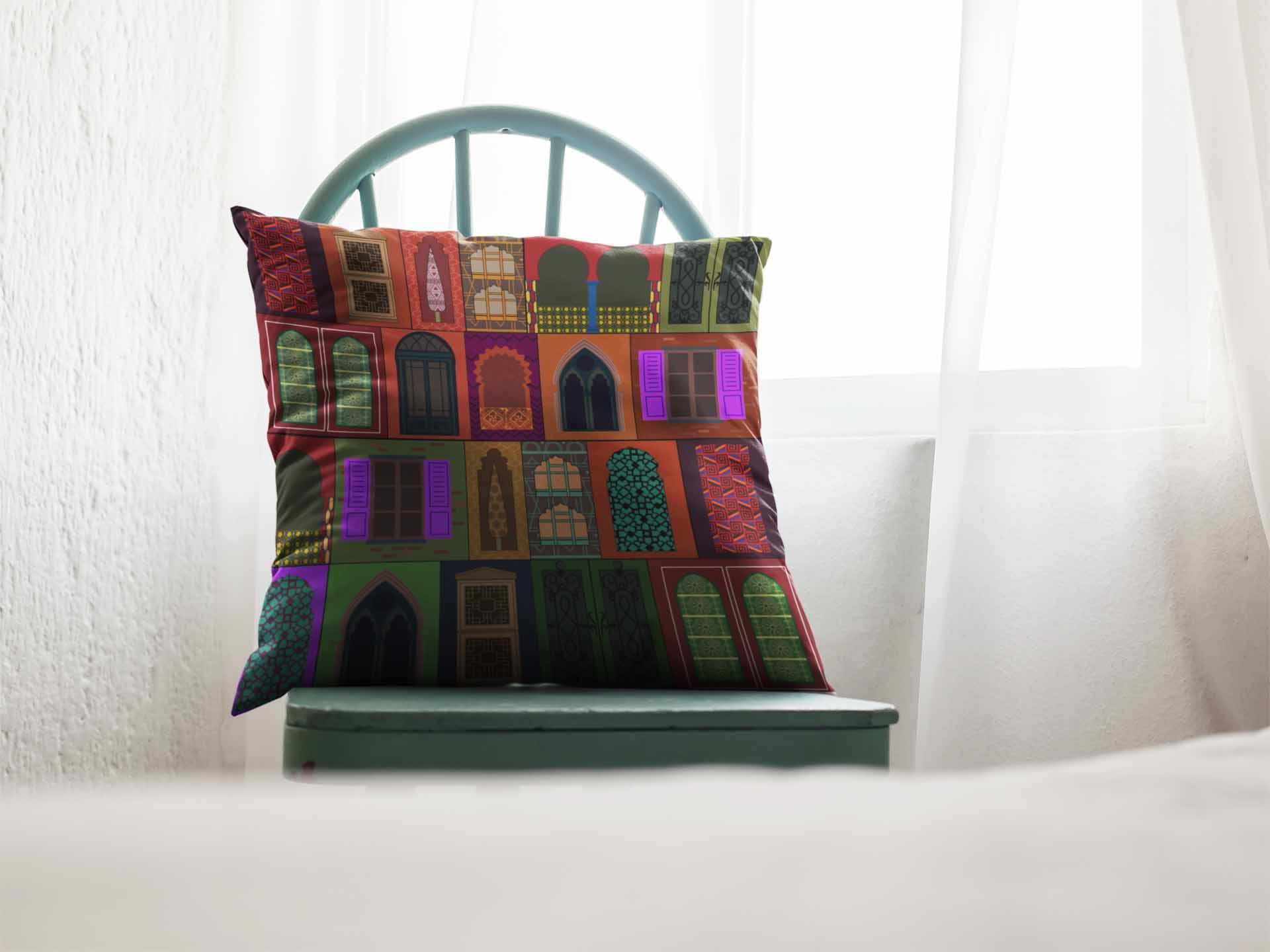 Mughal Glory Cushion Cover Clearance Sale 2024