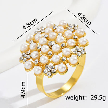 Jeweled Pearl Napkin Holder Trendy Home