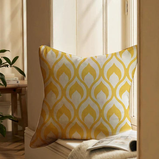 Ochre Accent Cushion Cover Trendy Home