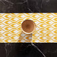 Ochre Accent Table Runner Trendy Home