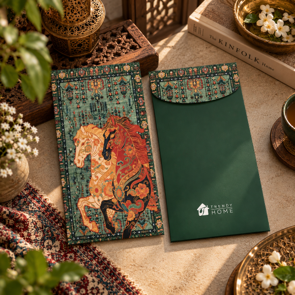 Emerald Stallions Envelope Trendy Home