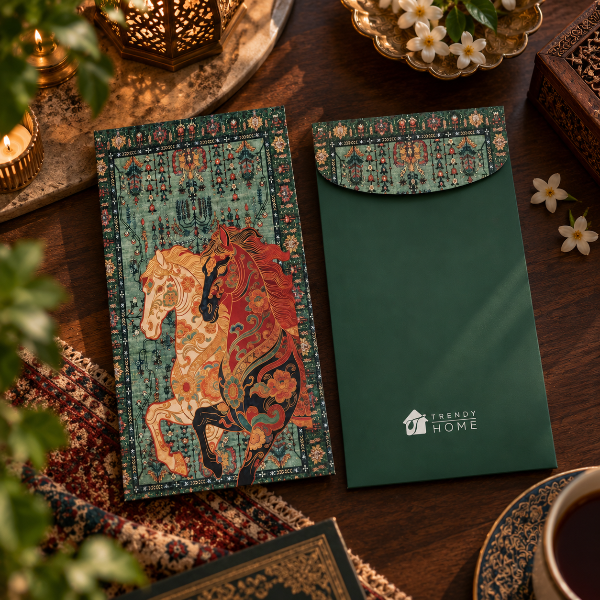 Emerald Stallions Envelope Trendy Home