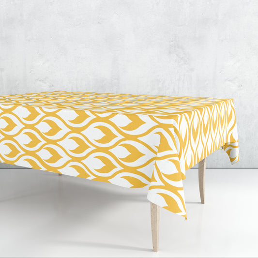 Ochre Accent Tablecloth Trendy Home