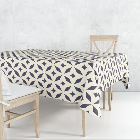 Block Accent Tablecloth Trendy Home