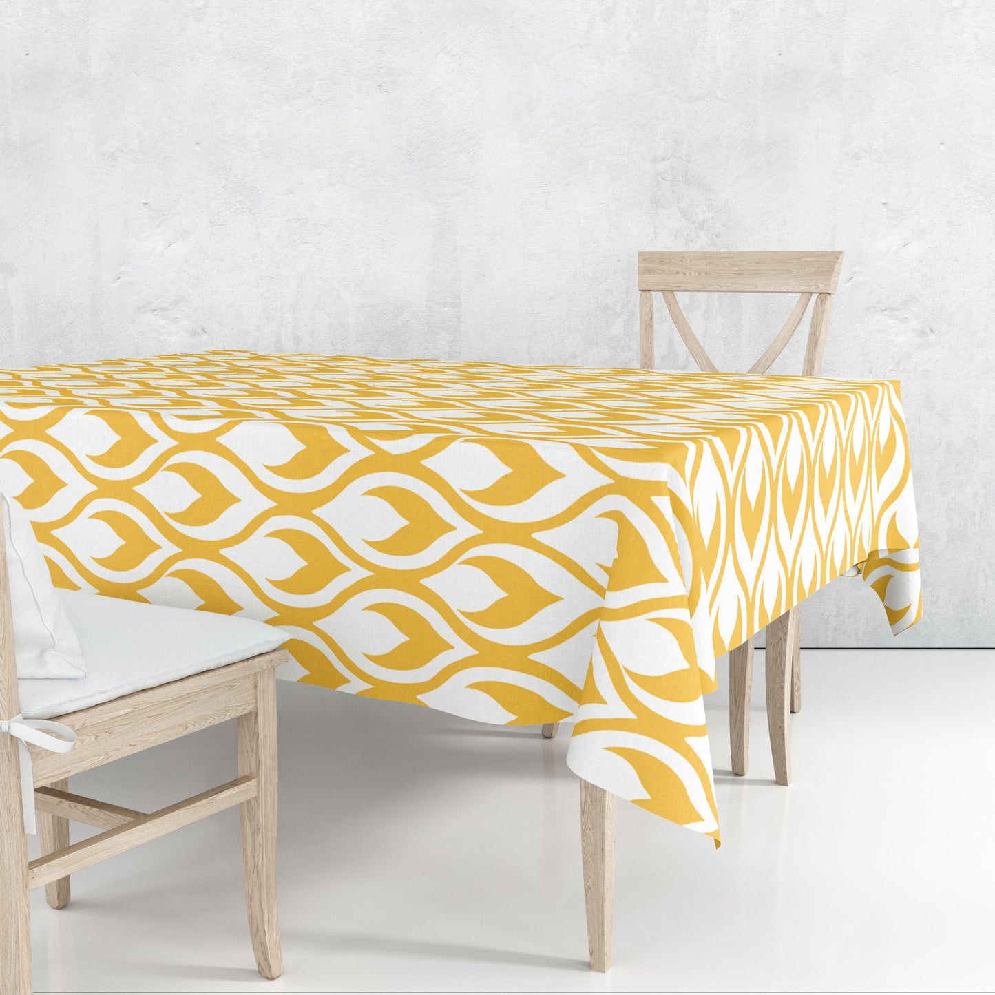 Ochre Accent Tablecloth Trendy Home