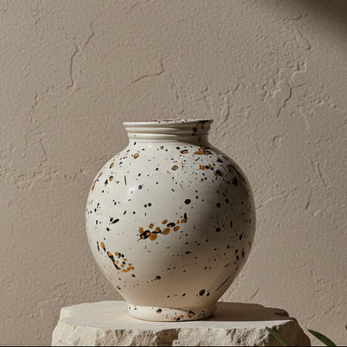Belly Jar - Ivory Studio Vase Trendy Home