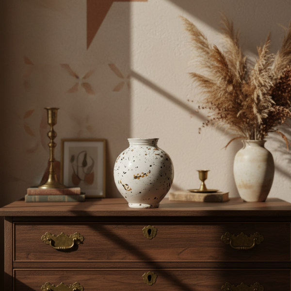 Belly Jar - Ivory Studio Vase Trendy Home