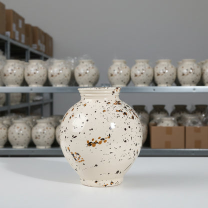 Belly Jar - Ivory Studio Vase Trendy Home