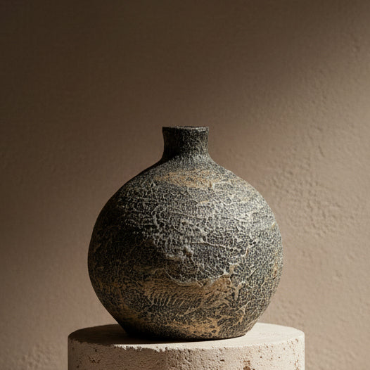 Moon Jar - Graphite Studio Vase