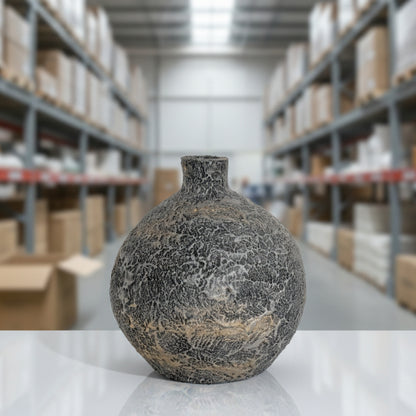 Moon Jar - Graphite Studio Vase Trendy Home
