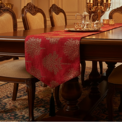 Shanghai - Ruby Table Runner Trendy Home
