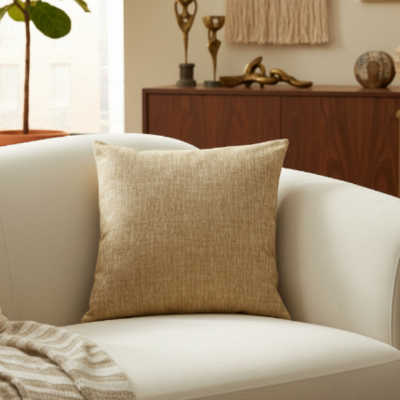 Fine Jute - Mud Cushion Cover Trendy Home