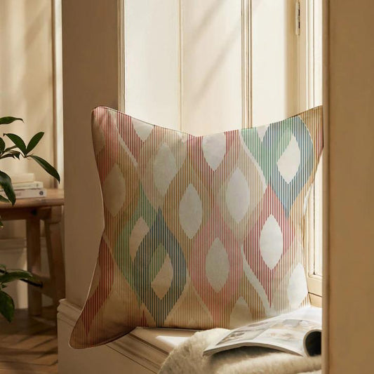 Pastel Wavy Cushion Cover Trendy Home
