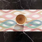 Pastel Wavy Table Runner table runner sale