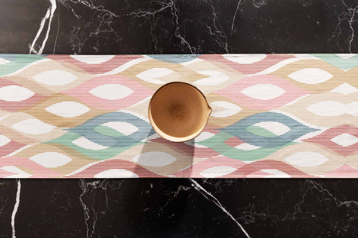 Pastel Wavy Table Runner table runner sale