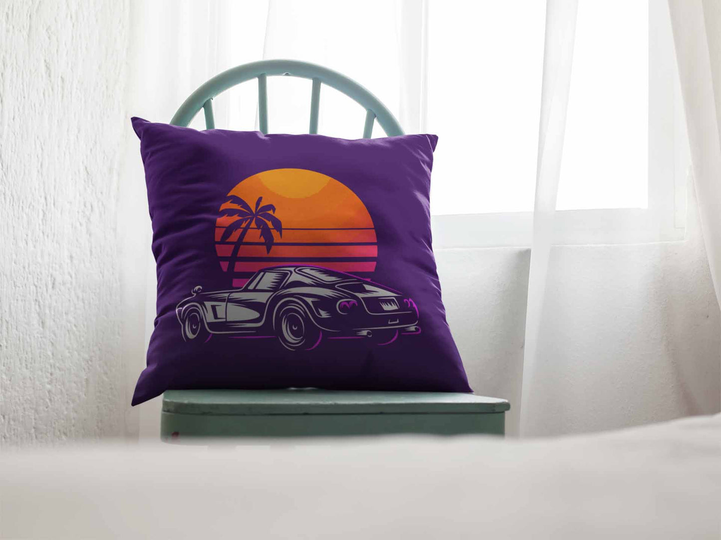 Porsche Sunset Cushion Cover cushion cover sale