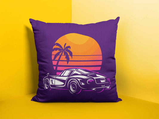 Porsche Sunset Cushion Cover cushion cover sale