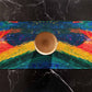 Rainbow Paint Stroke Table Runner Trendy Home