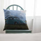 Retro Blues Cushion Cover Trendy Home