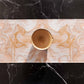 Rose Alabaster Marble-Stone Table Runner table runner sale