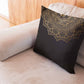 Rujhan Elegans Black Cushion Cover Trendy Home