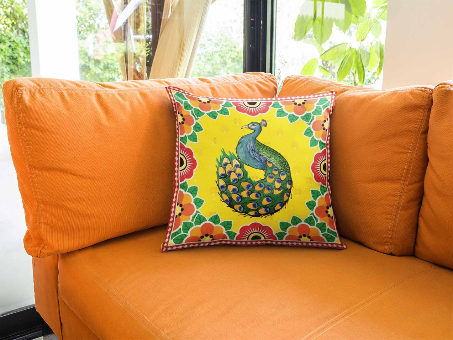 Rujhan Queen Peak Cushion Cover Trendy Home