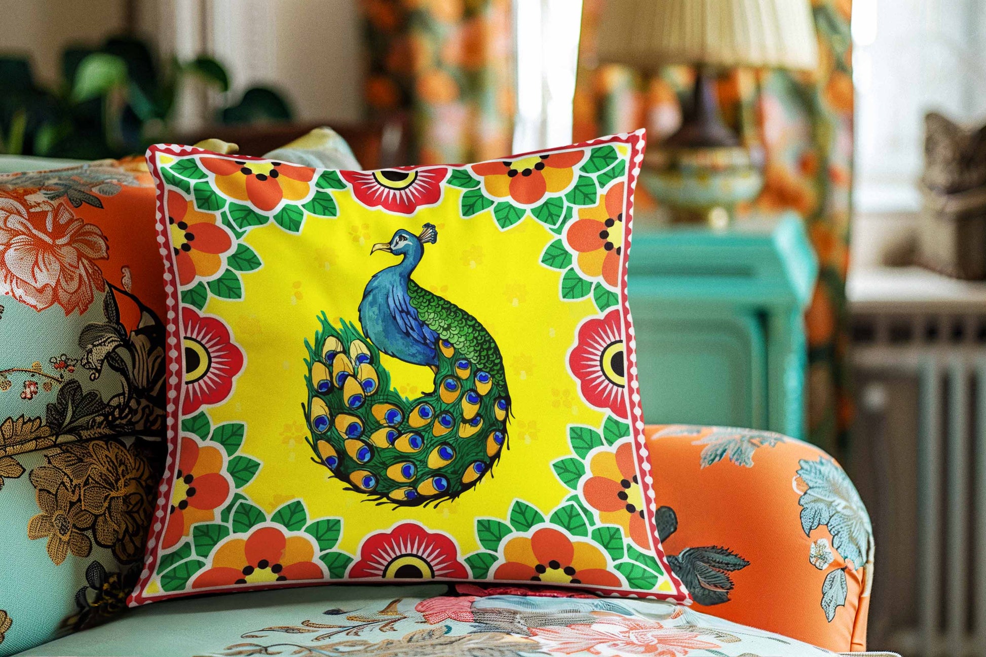 Rujhan Queen Peak Cushion Cover Trendy Home