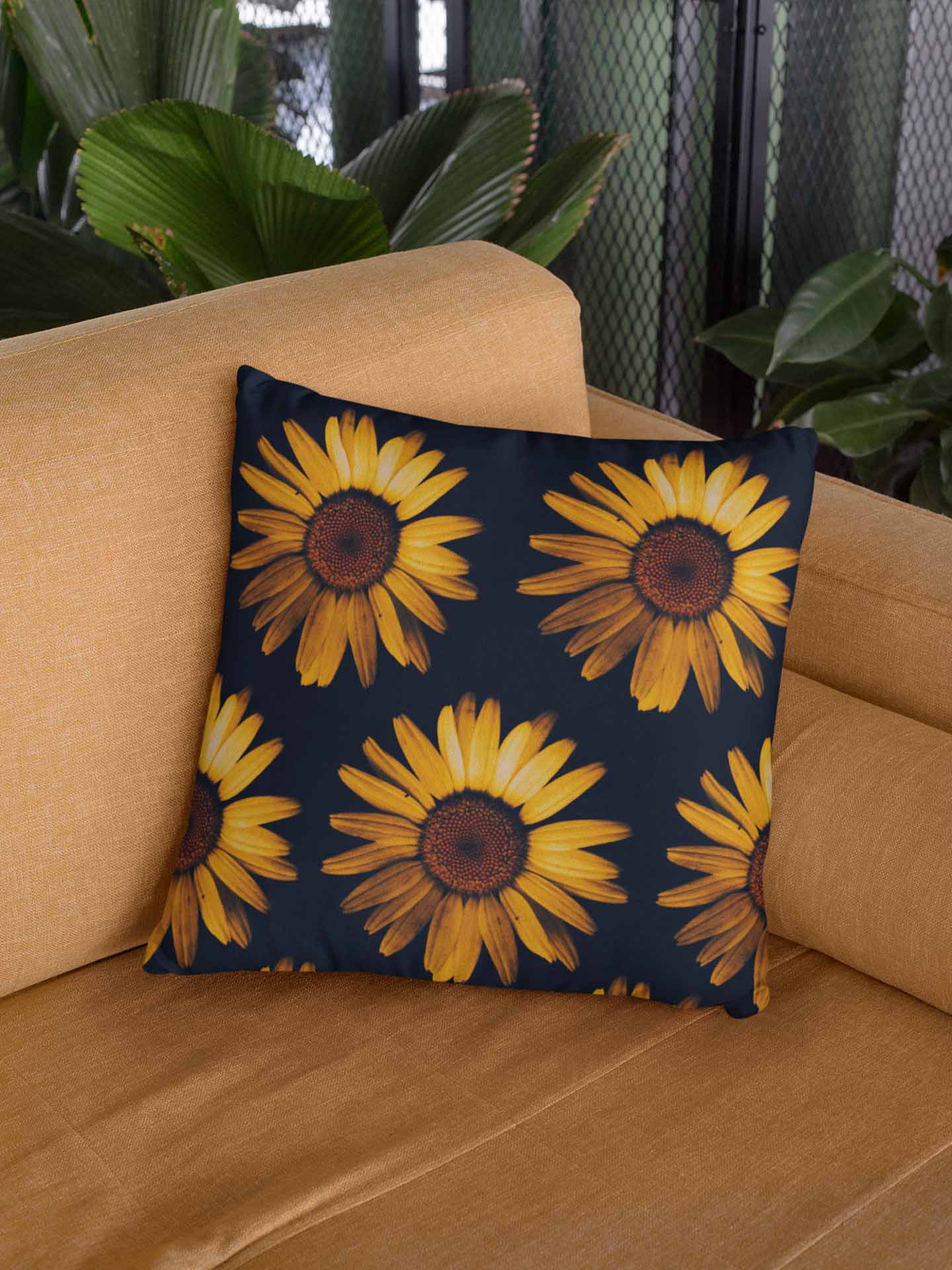 Sunflower Cushion Cover Clearance Sale 2024