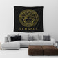 Black Versace Tapestry Trendy Home