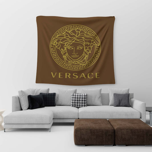 Brown Versace Tapestry Trendy Home