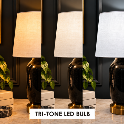Carbon Barrel Table Lamp Trendy Home