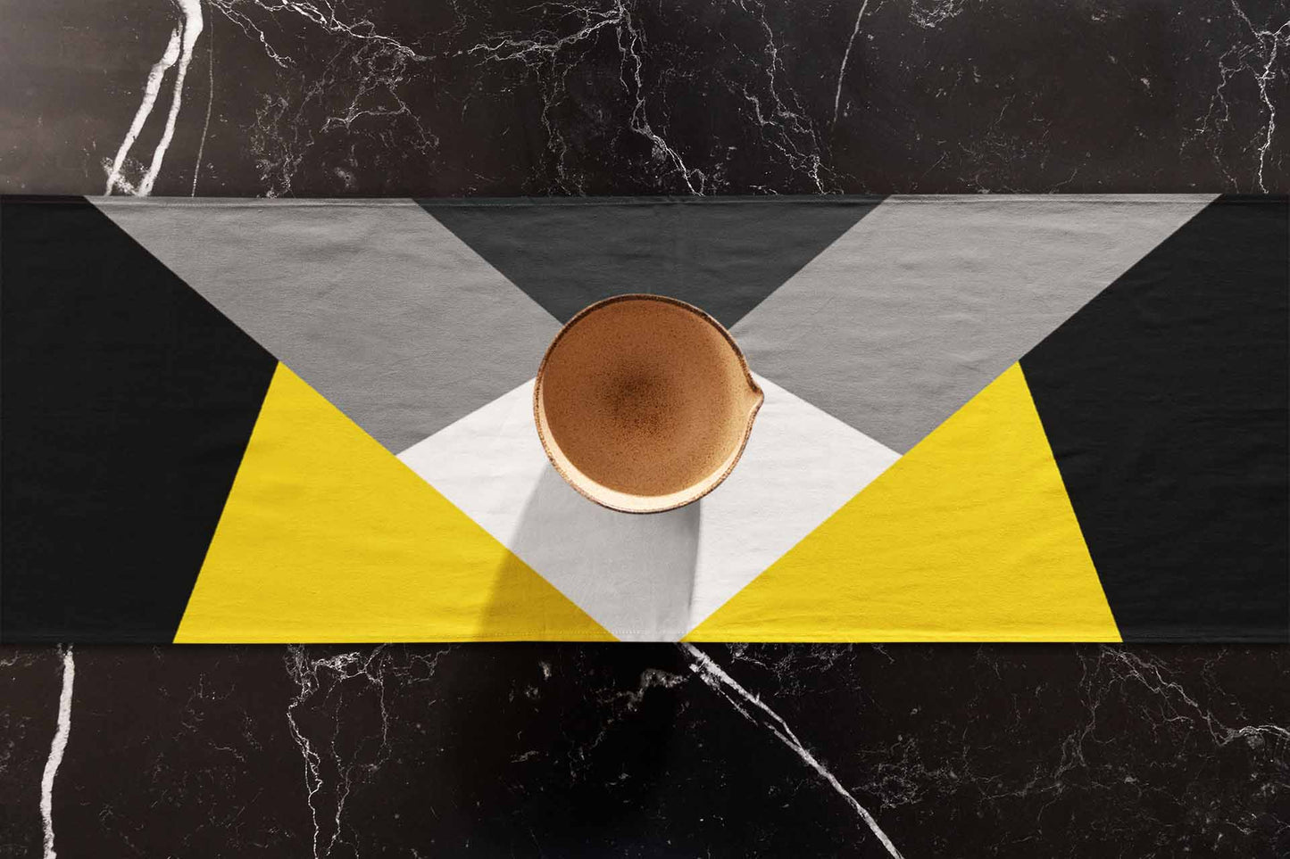 Victoria's Yellow Table Runner Trendy Home