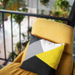 Victoria's Yellow Cushion Cover cushion cover sale