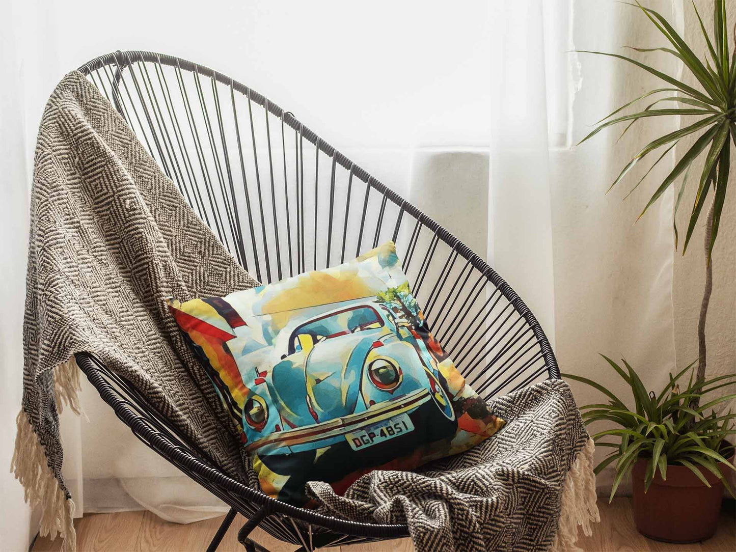 Volkswagen Art Cushion Cover Clearance Sale 2024