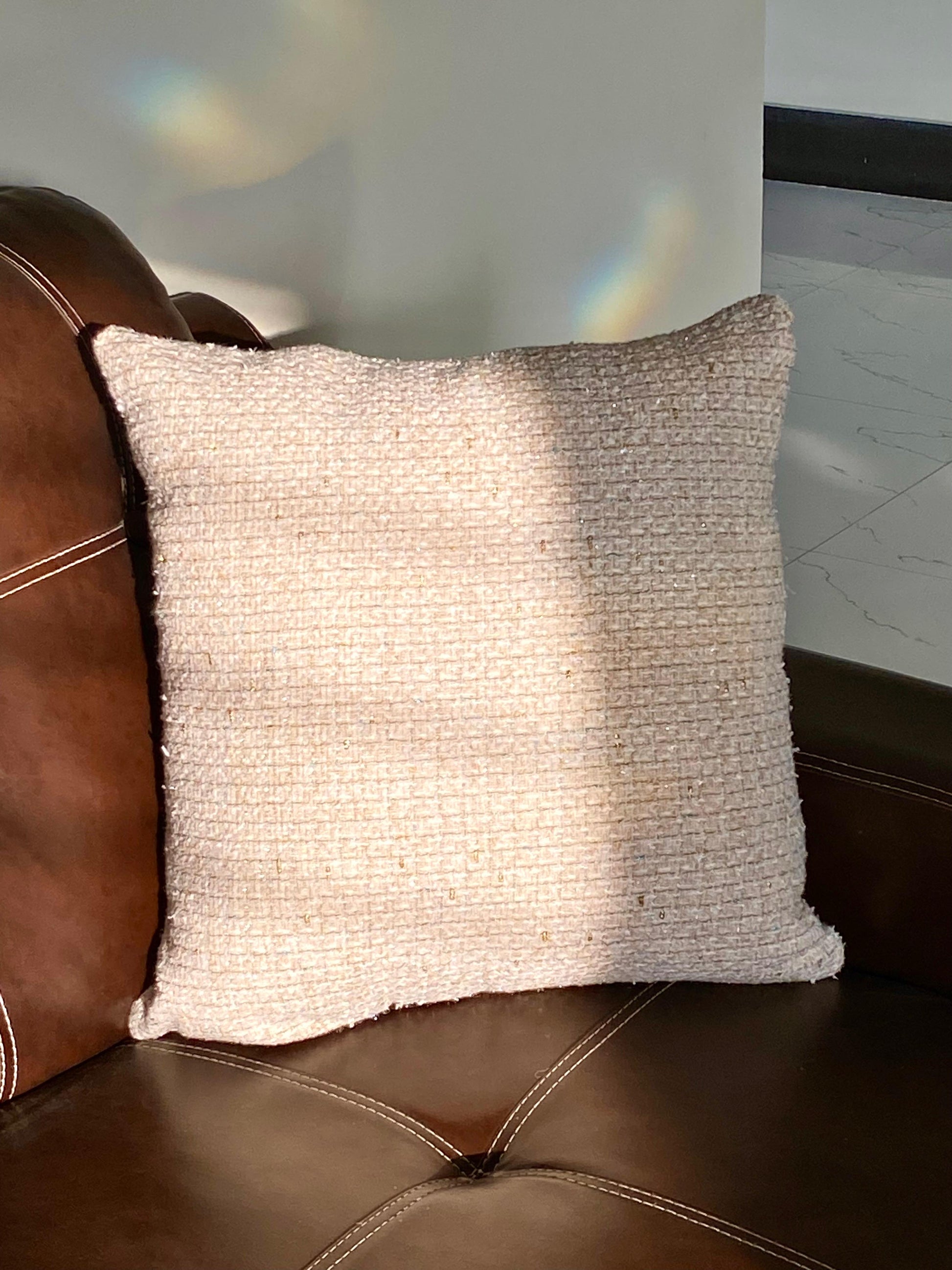 Beige Serenity Cushion Cover Trendy Home