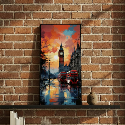 Big Ben Art Portrait trendy home