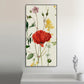 White Rosey Art Potrait trendy home