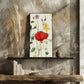 White Rosey Art Potrait trendy home