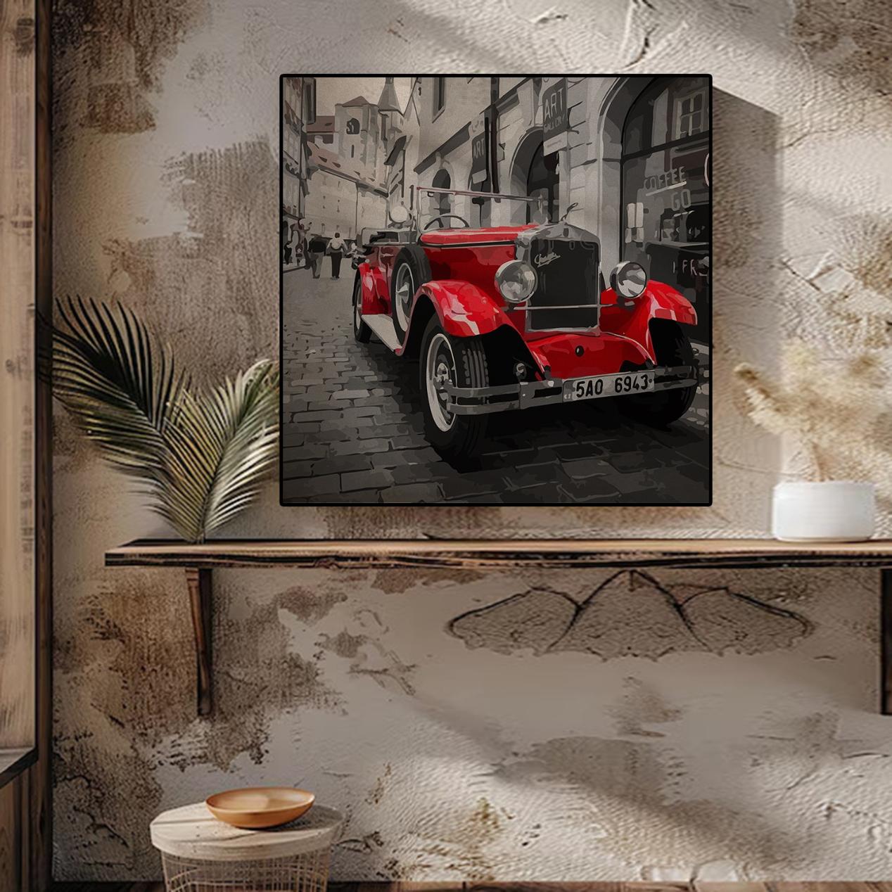 1953 Rolls Royce Art Portrait trendy home